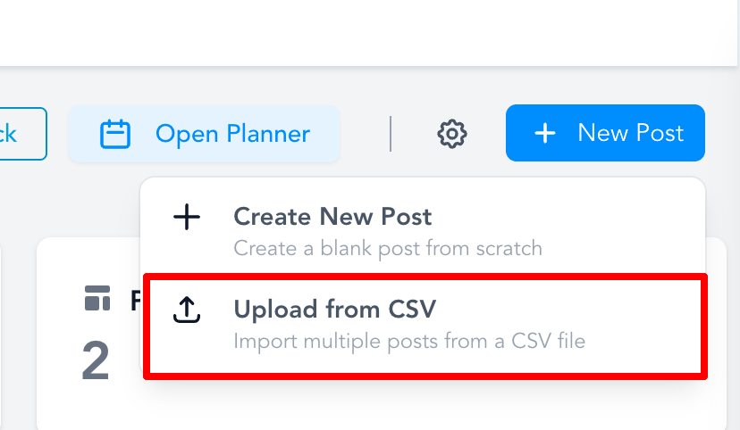 Bulk Upload Social Posts via CSV in HighLevel